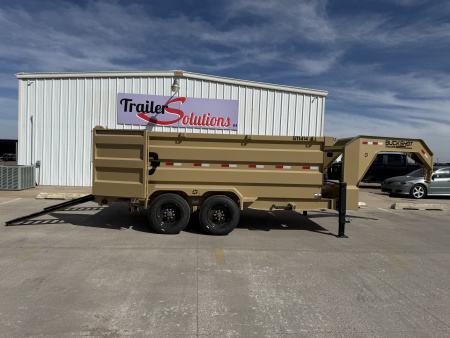 New 2027 Buckshot MFG GTI414 14' X 83" X 48" Dump Trailer