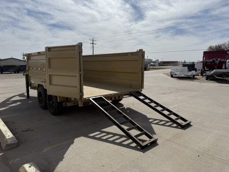 New 2027 Buckshot MFG GTI414 14' X 83" X 48" Dump Trailer