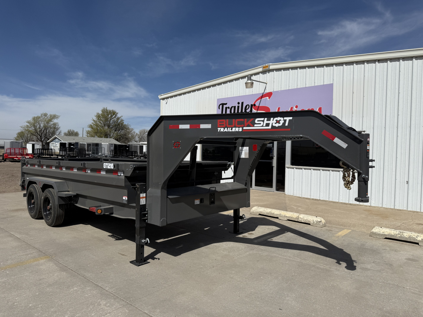 New 2027 Buckshot MFG GTI216 16' X 83" X 24" Dump Trailer