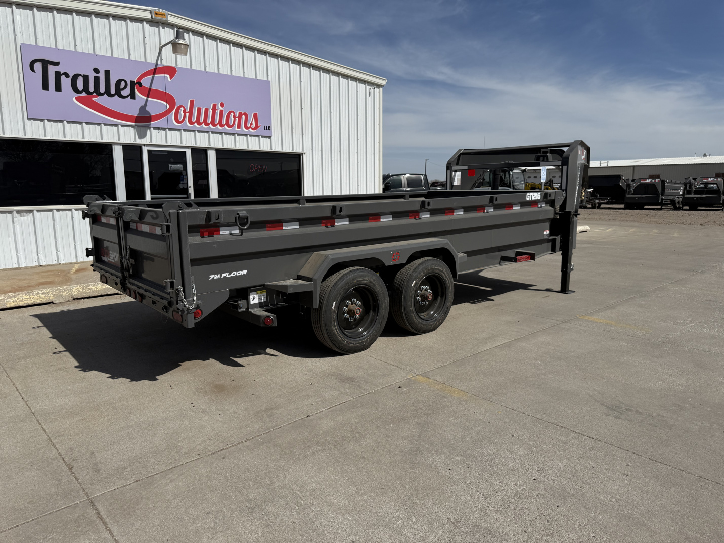 New 2027 Buckshot MFG GTI216 16' X 83" X 24" Dump Trailer