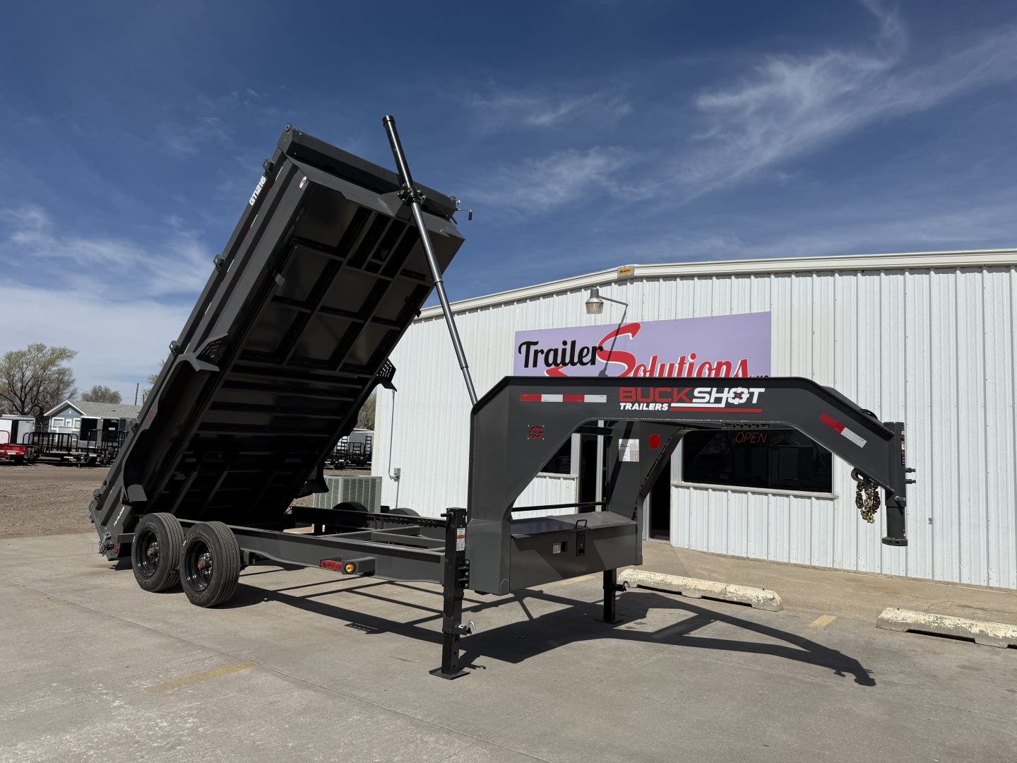 New 2027 Buckshot MFG GTI216 16' X 83" X 24" Dump Trailer