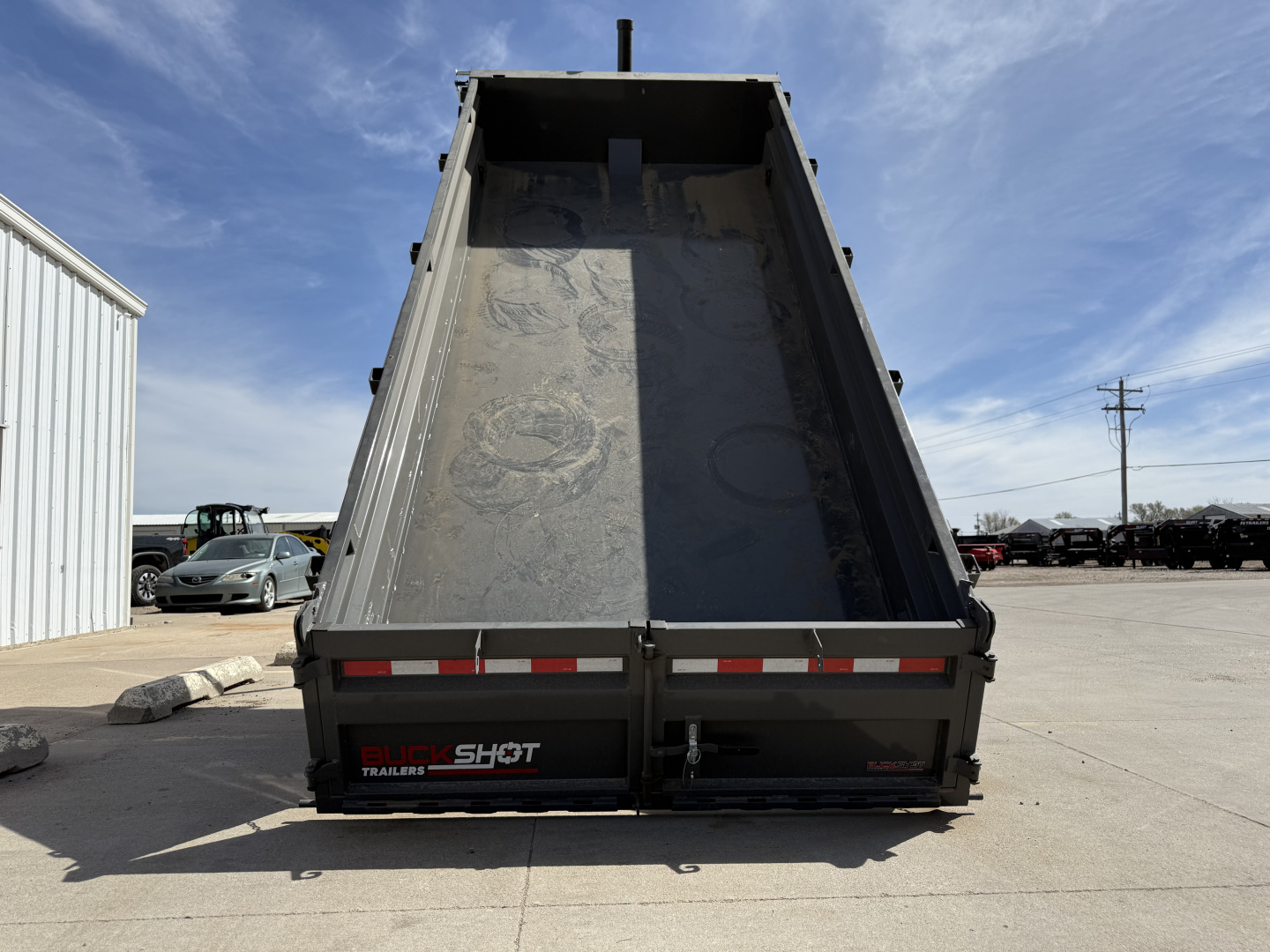 New 2027 Buckshot MFG GTI216 16' X 83" X 24" Dump Trailer