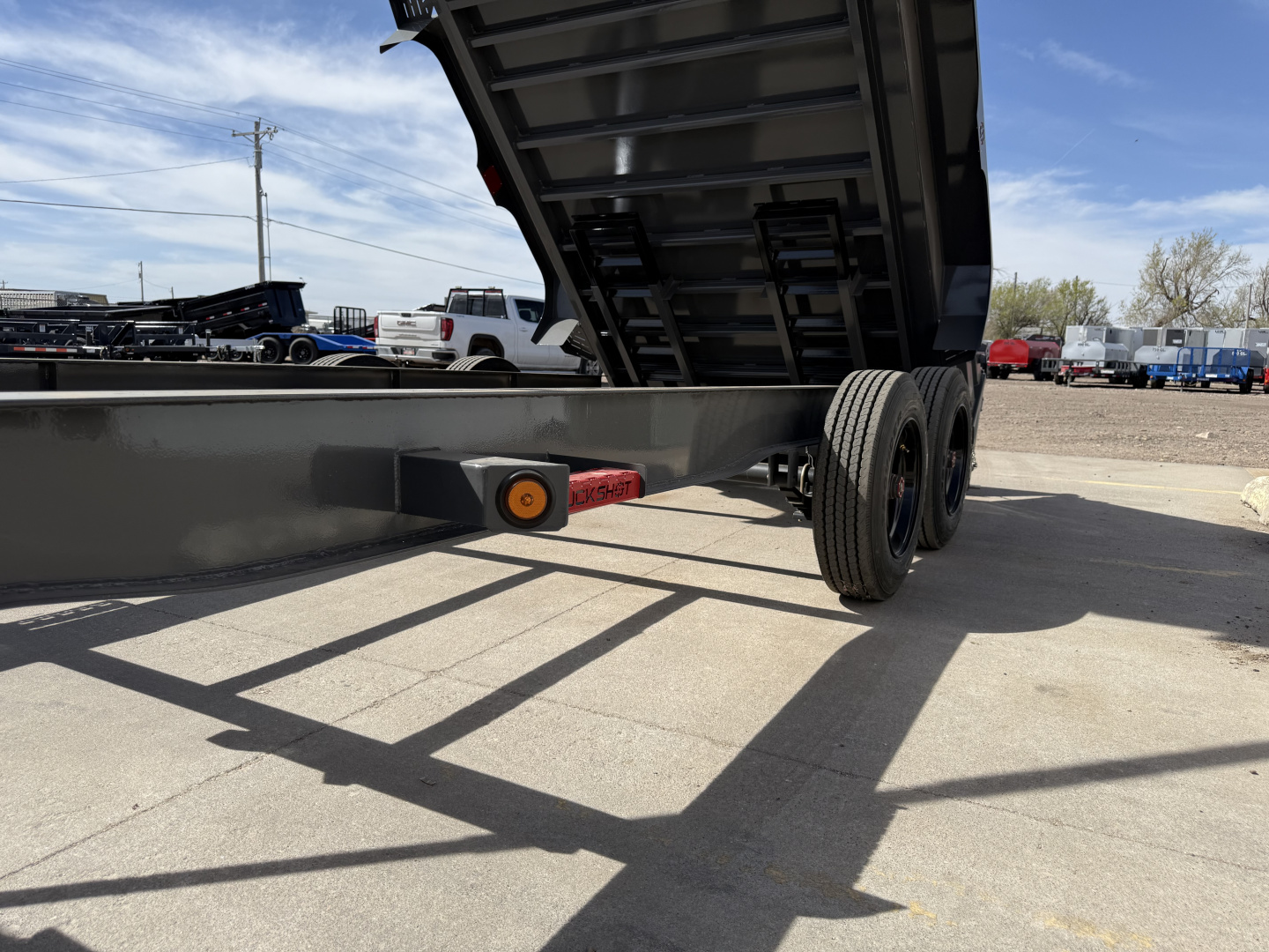 New 2027 Buckshot MFG GTI216 16' X 83" X 24" Dump Trailer