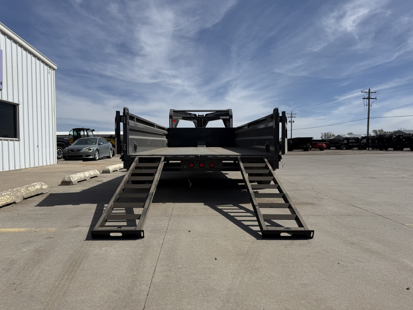 New 2027 Buckshot MFG GTI216 16' X 83" X 24" Dump Trailer