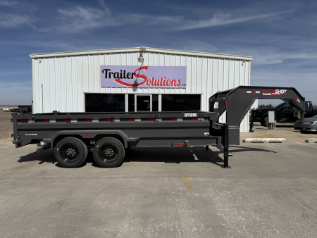 New 2027 Buckshot MFG GTI216 16' X 83" X 24" Dump Trailer