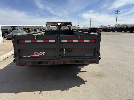 New 2027 Buckshot MFG GTI216 16' X 83" X 24" Dump Trailer