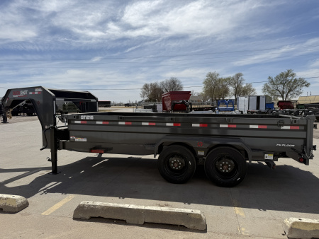 New 2027 Buckshot MFG GTI216 16' X 83" X 24" Dump Trailer