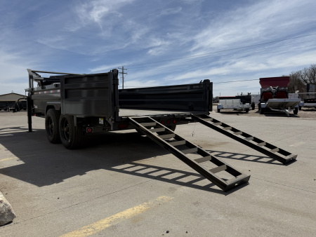 New 2027 Buckshot MFG GTI216 16' X 83" X 24" Dump Trailer