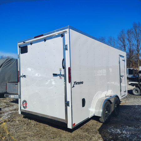 New 2026 Homesteader Trailer 7X16 TA, 7' Interior Height, 3.5k axles, .030 Exterior, Intrepid package Cargo / Enclosed Trailer