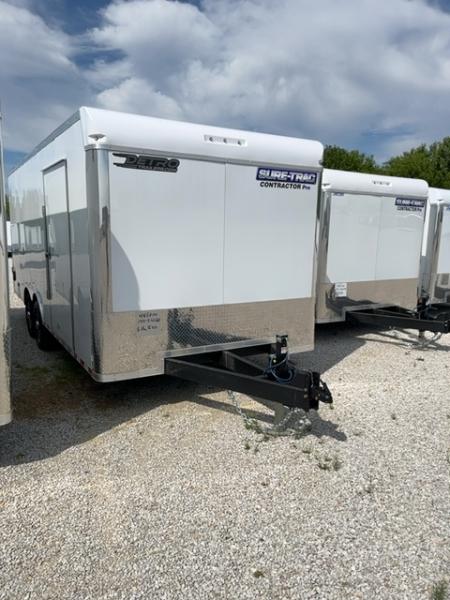New 2026 Sure-Trac 8.5 x 20 14K Contractor Pro Double Rear Door Cargo / Enclosed Trailer