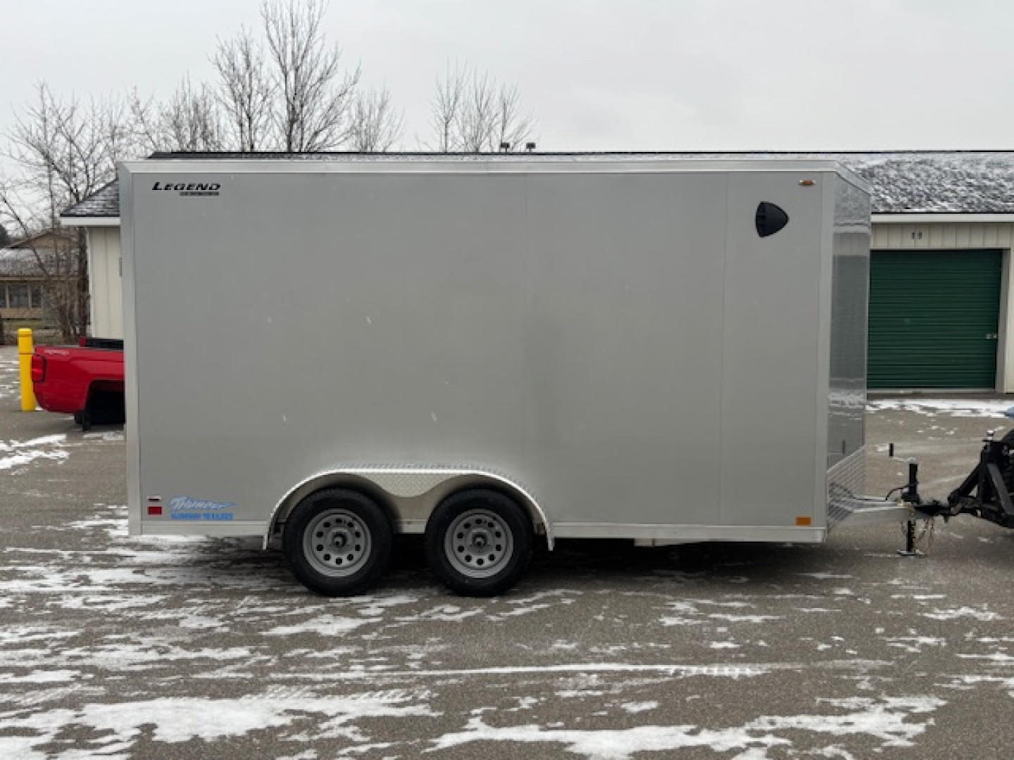 New 2026 Legend Trailers 7.5x16 Thunder All Aluminum Enclosed Trailer