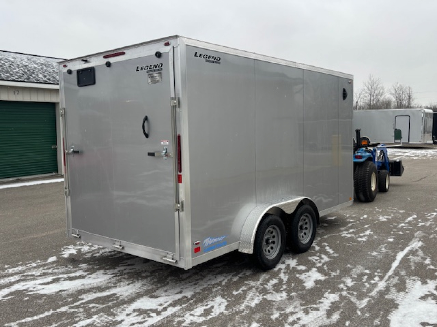New 2026 Legend Trailers 7.5x16 Thunder All Aluminum Enclosed Trailer