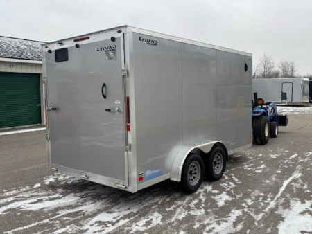 New 2026 Legend Trailers 7.5x16 Thunder All Aluminum Enclosed Trailer