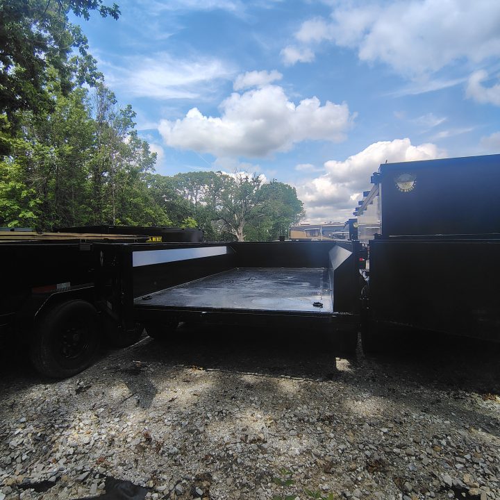 New 2026 U.S Built/Texas Pride Trailers 7x14x2 TA , 14K Axles Dump Trailer