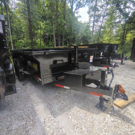 New 2026 U.S Built/Texas Pride Trailers 7x14x2 TA , 14K Axles Dump Trailer