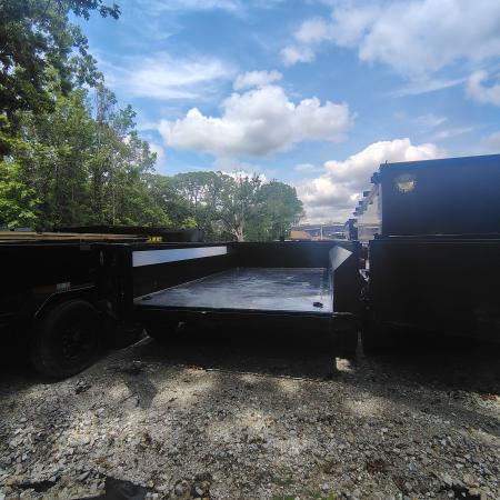 New 2026 U.S Built/Texas Pride Trailers 7x14x2 TA , 14K Axles Dump Trailer