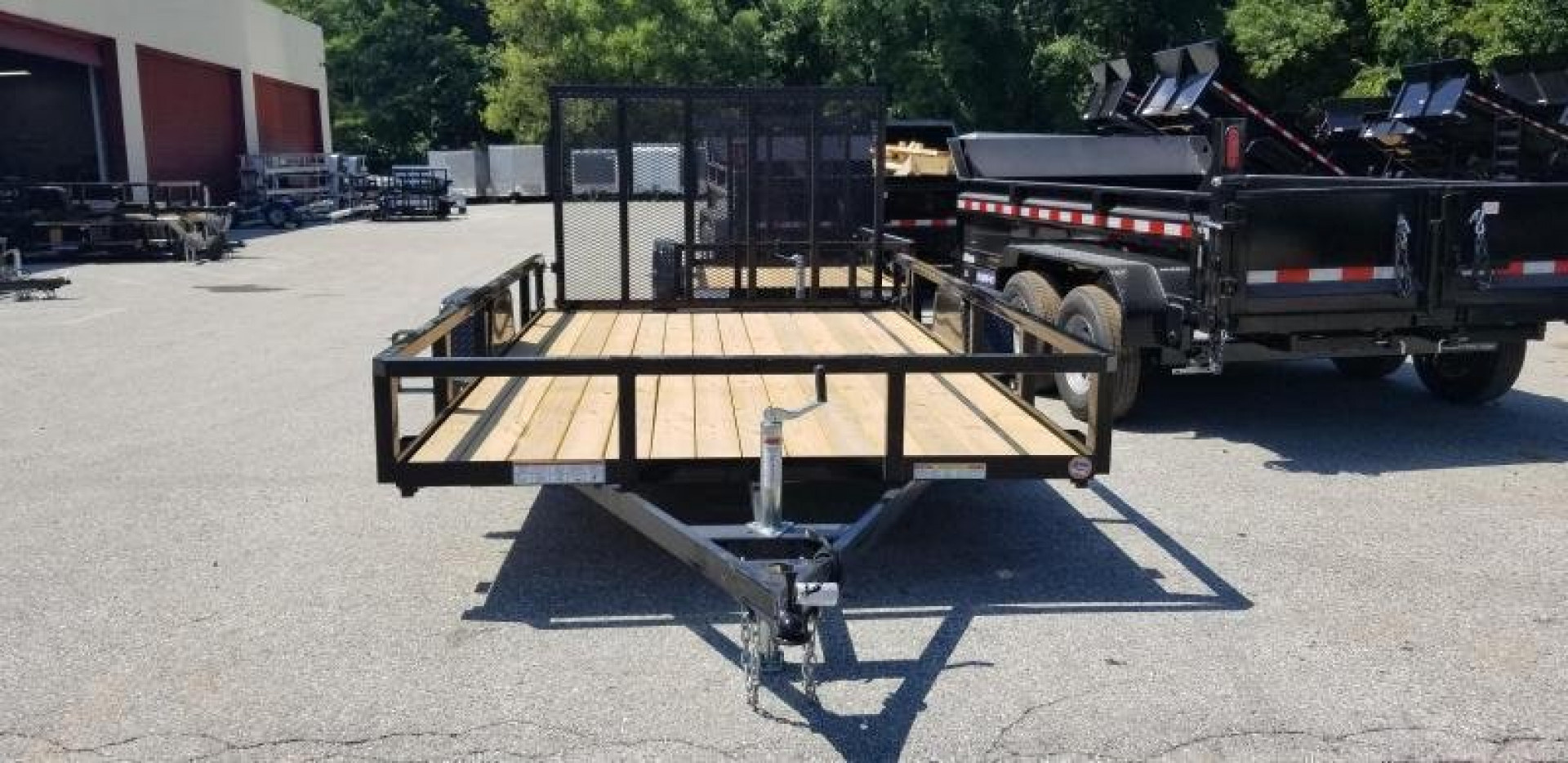 New 7 x 12 Sure-Trac Tube Top Utility Trailer 3k