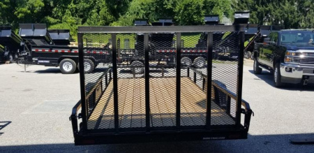 New 7 x 12 Sure-Trac Tube Top Utility Trailer 3k