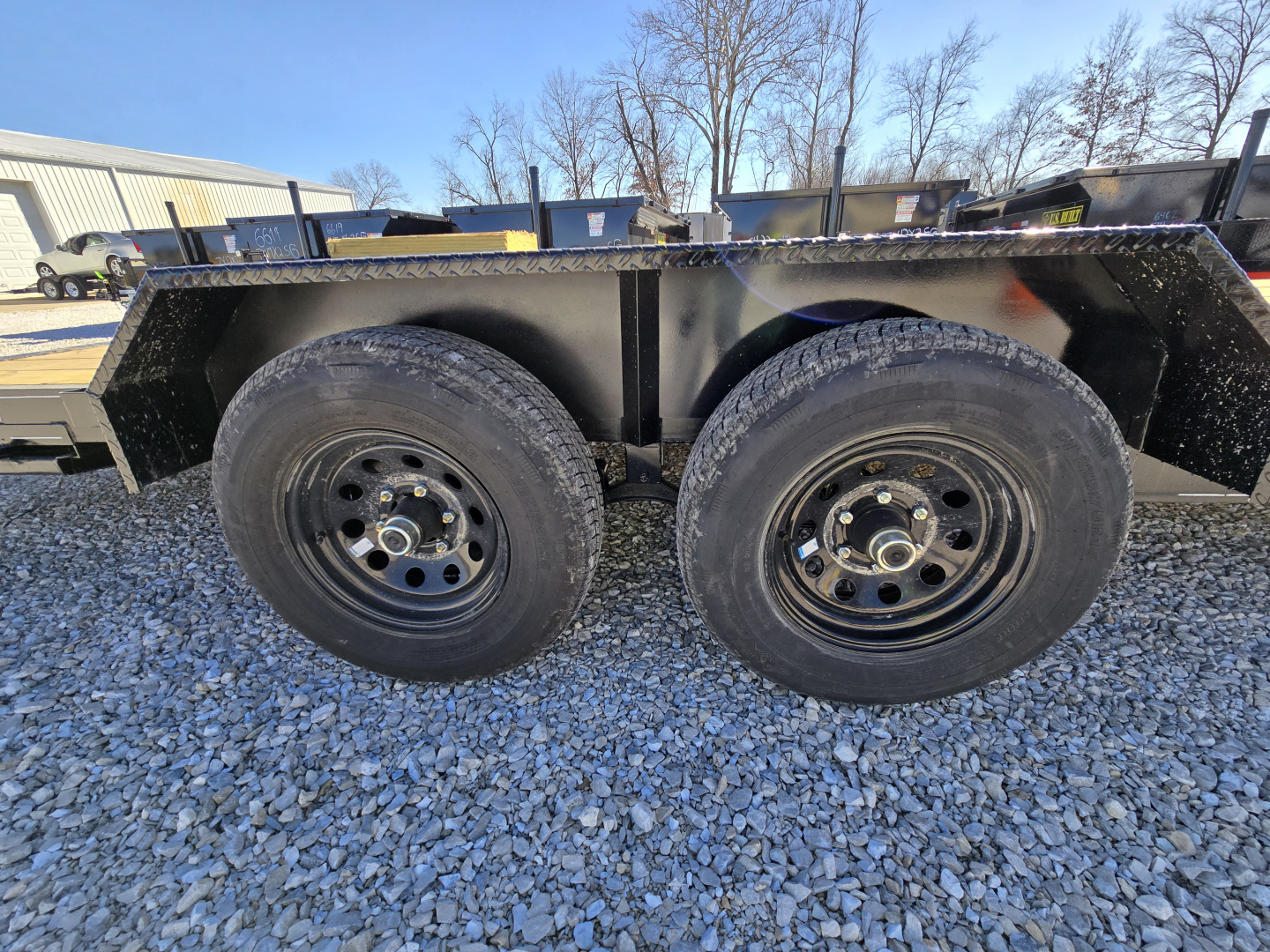 New 2026 MEB 83x22 TA, 2' dovetail, 5.2k axles, with 5' slide in ramps Car Hauler