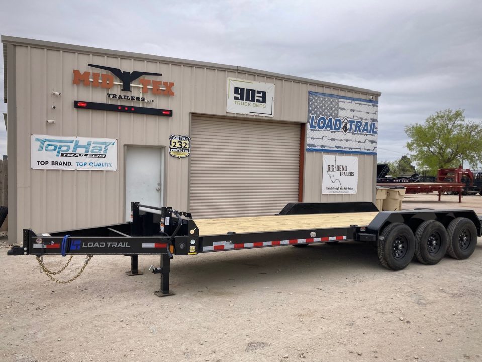New 2026 Load Trail CH 83" x 24' Triple Axle I-Beam Frame Equipment Trailer