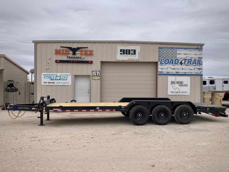 New 2026 Load Trail CH 83" x 24' Triple Axle I-Beam Frame Equipment Trailer
