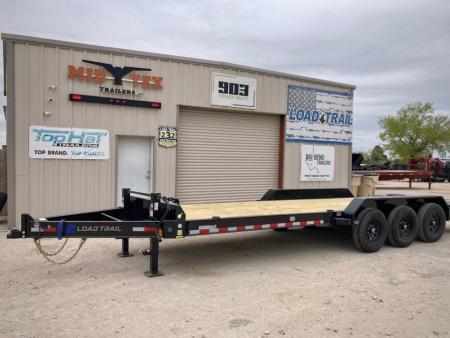 New 2026 Load Trail CH 83" x 24' Triple Axle I-Beam Frame Equipment Trailer