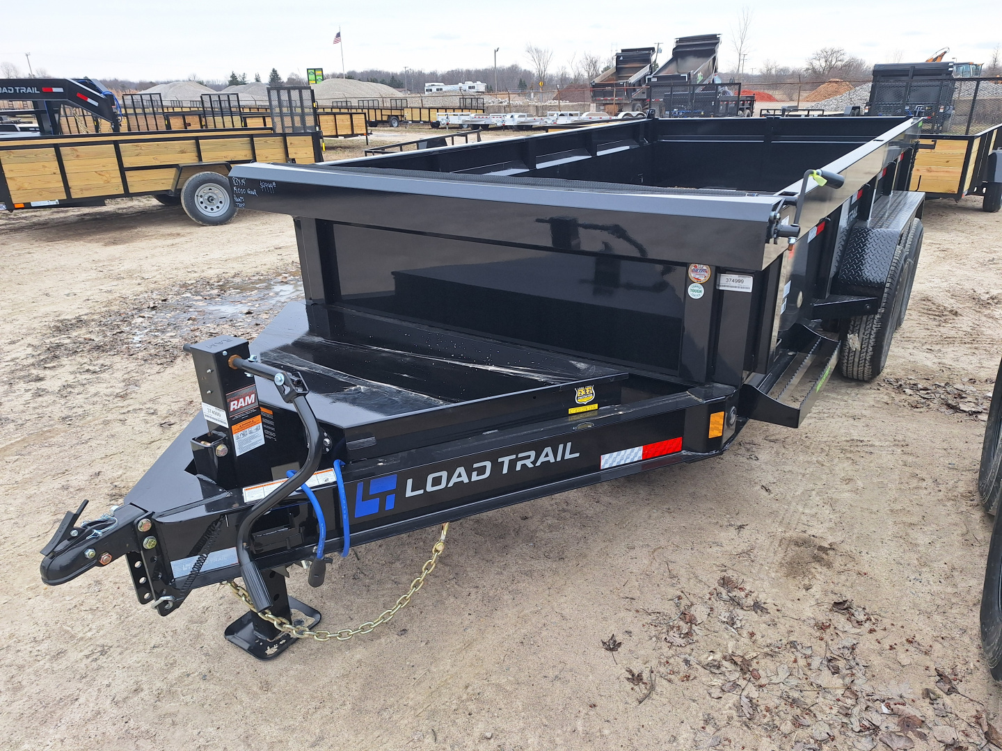 New 2026 Load Trail 83x14 Contractors Dump Trailer
