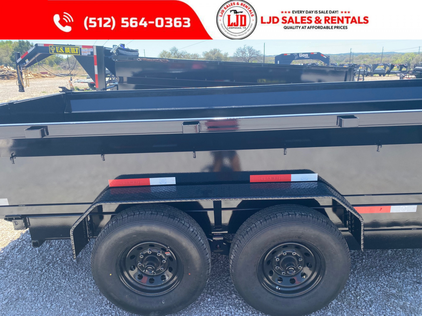 New 2026 US Built - Dump Trailer 16 x 2 - 16K GVWR