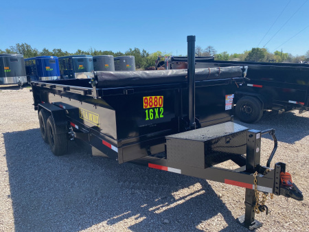 New 2026 US Built - Dump Trailer 16 x 2 - 16K GVWR