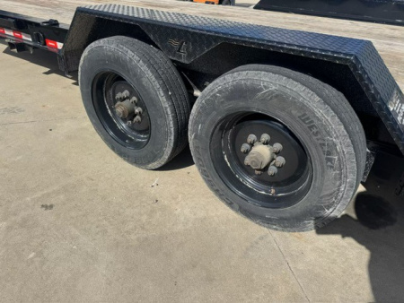 Used 2023 Liberty 83x19+3 16K w/ Stand Up Ramps Equipment Trailer