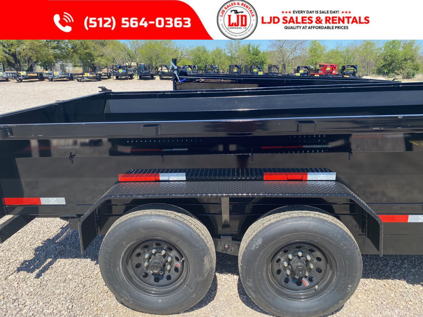 New 2026 US Built 7' X 14' 2' -Tarp - Ramps - 14K - Dump Trailer