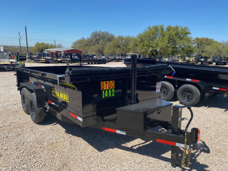 New 2026 US Built 7' X 14' 2' -Tarp - Ramps - 14K - Dump Trailer