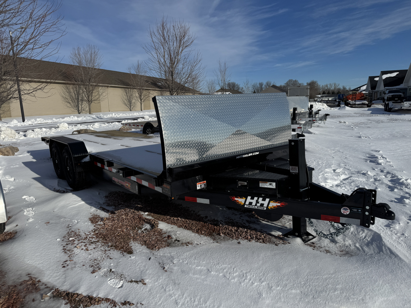 New 2026 H&H Trailers EX-24 Tilt Trailer