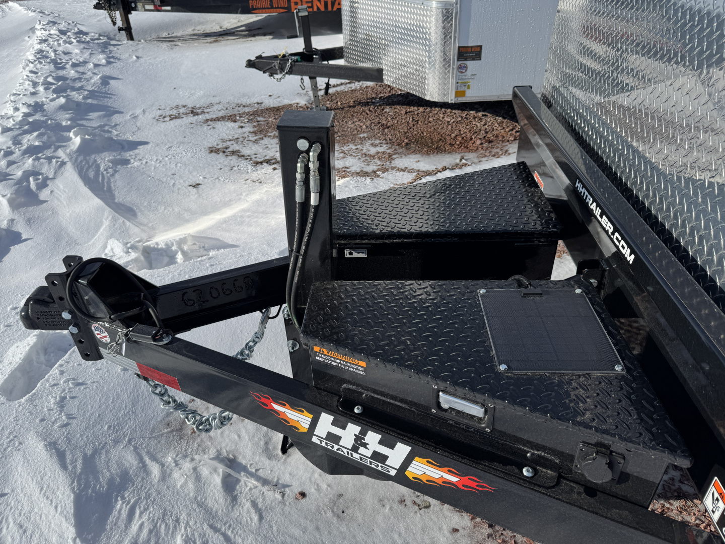 New 2026 H&H Trailers EX-24 Tilt Trailer