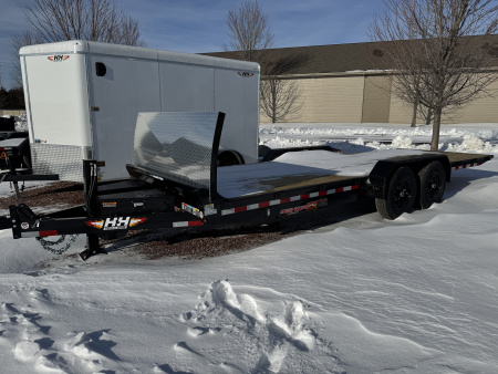 New 2026 H&H Trailers EX-24 Tilt Trailer