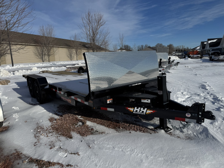New 2026 H&H Trailers EX-24 Tilt Trailer