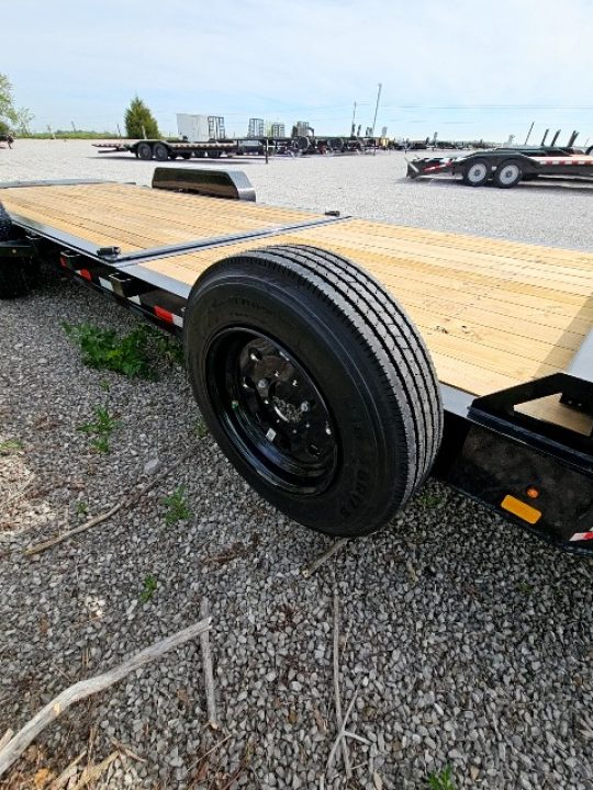New 2026 Sure-Trac 7 x 22 (16+6) 17.6K Pro Series Tilt Deck Equipment Trailer