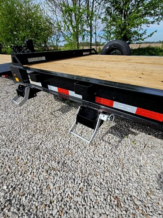 New 2026 Sure-Trac 7 x 22 (16+6) 17.6K Pro Series Tilt Deck Equipment Trailer