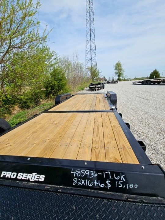 New 2026 Sure-Trac 7 x 22 (16+6) 17.6K Pro Series Tilt Deck Equipment Trailer