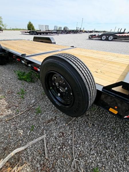 New 2026 Sure-Trac 7 x 22 (16+6) 17.6K Pro Series Tilt Deck Equipment Trailer