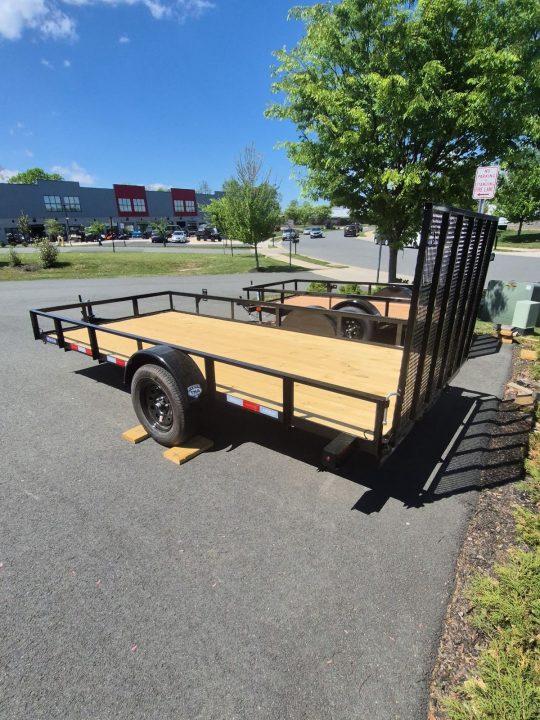 New 2026 Triple Crown Trailers U6X14S14O Utility Trailer
