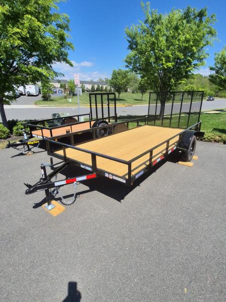 New 2026 Triple Crown Trailers U6X14S14O Utility Trailer