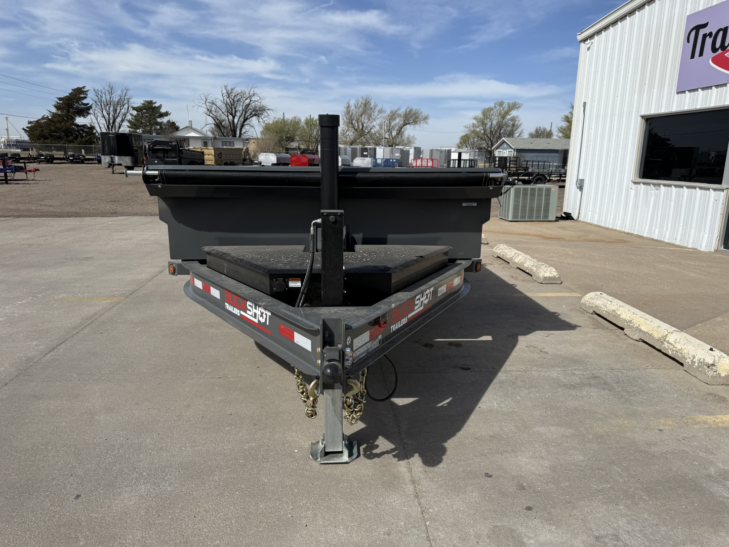 New 2026 Buckshot MFG TLP216 2 8K Axles, Hydraulic Jack, Dump Trailer