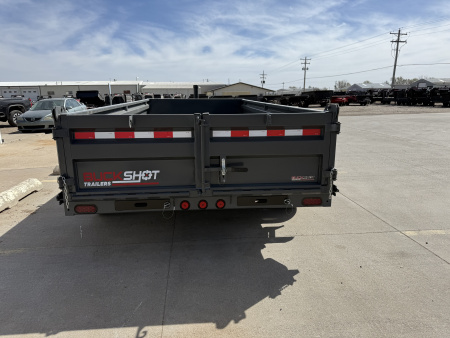 New 2026 Buckshot MFG TLP216 2 8K Axles, Hydraulic Jack, Dump Trailer