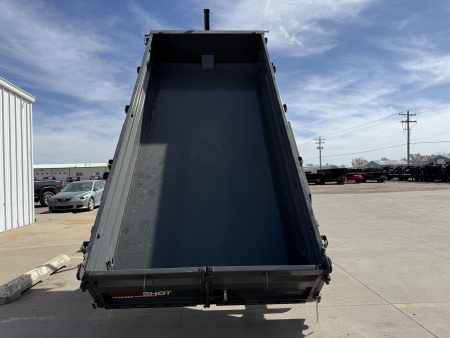 New 2026 Buckshot MFG TLP216 2 8K Axles, Hydraulic Jack, Dump Trailer