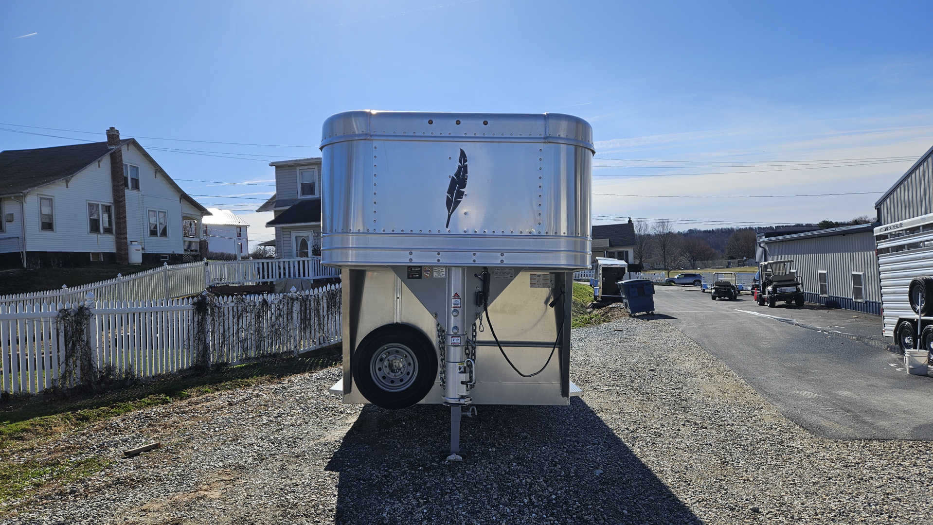 New 2026 Featherlite Trailers GOOSENECK 8127 7X20TA Stock / Stock Combo Trailer