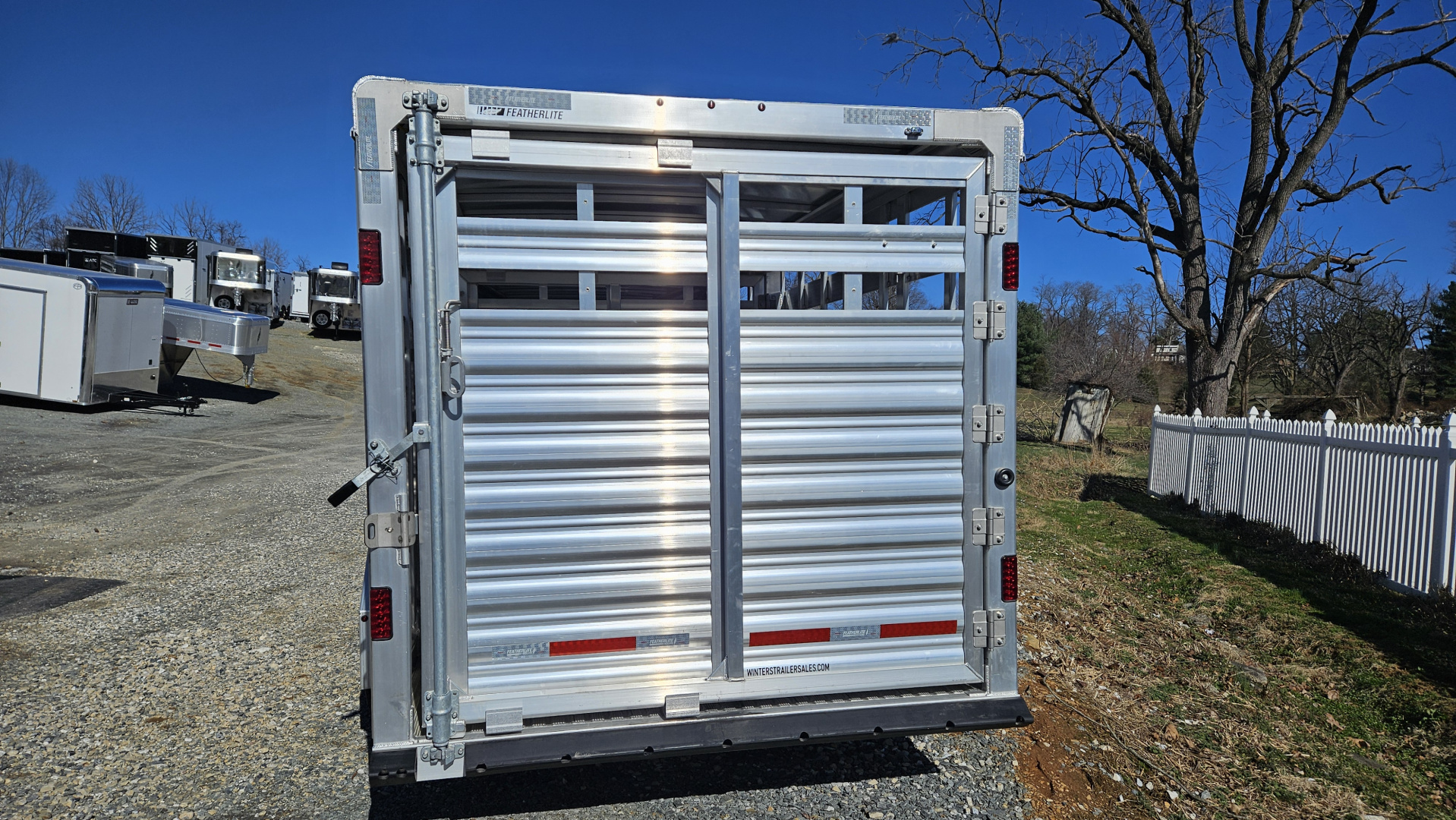New 2026 Featherlite Trailers GOOSENECK 8127 7X20TA Stock / Stock Combo Trailer