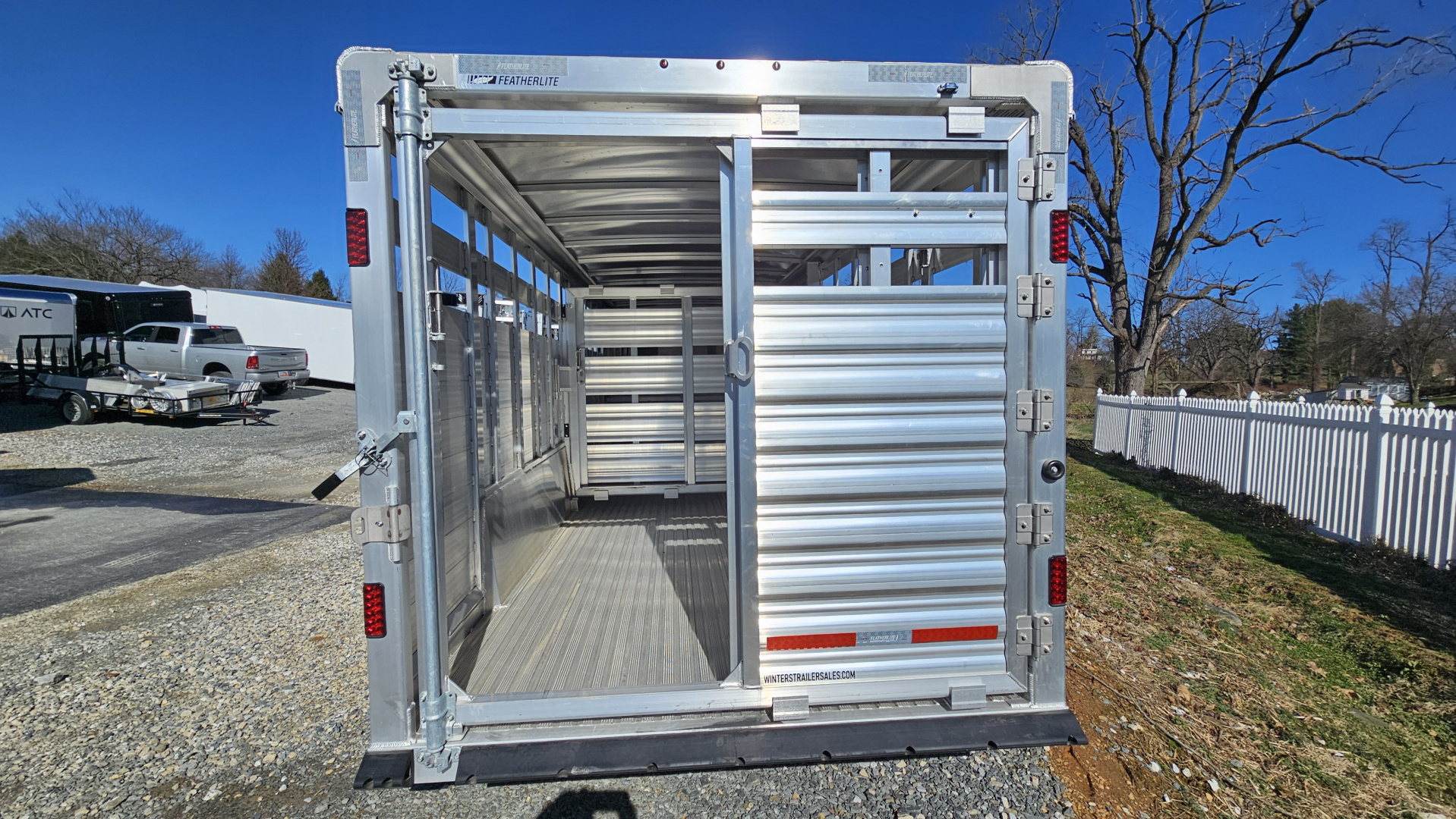 New 2026 Featherlite Trailers GOOSENECK 8127 7X20TA Stock / Stock Combo Trailer