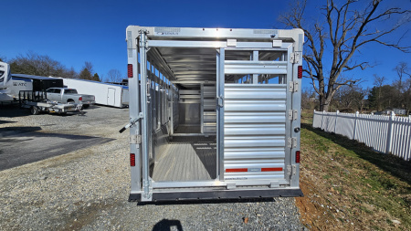 New 2026 Featherlite Trailers GOOSENECK 8127 7X20TA Stock / Stock Combo Trailer