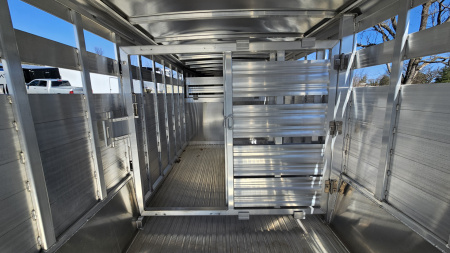 New 2026 Featherlite Trailers GOOSENECK 8127 7X20TA Stock / Stock Combo Trailer